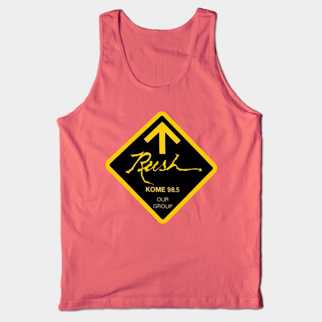 KOME 98.5 Loves RUSH! Tank Top by RetroZest